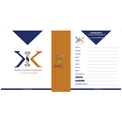 Avukat Dava Dosyası Baskı